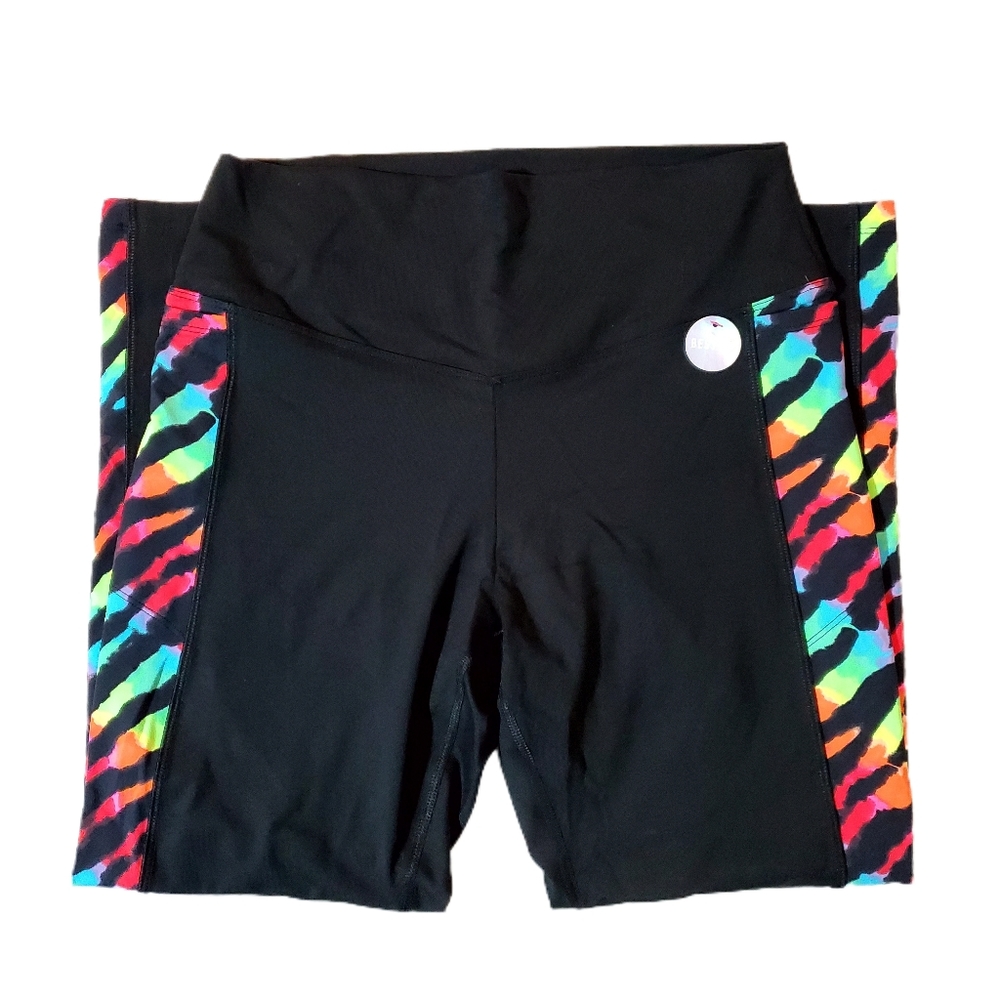 Victoria's Secret PINK Zebra Black Ombre Rainbow Tie Dye Sherpa Set - Picture 13 of 15